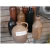 Image 1 : COLLECTION OF VINTAGE STONEWARE LIQUOR BOTTLES