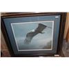 Image 1 : ON THE WING BALD EAGLE BY ROBERT BATEMAN #20702