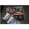 Image 1 : BOX OF DVDS AND CDS