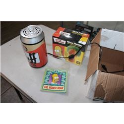 BOX OF SIMPSONS COLLECTIBLES