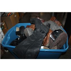 LARGE TOTE OF LADIES SHOES