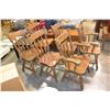Image 2 : SIX DINING CHAIRS