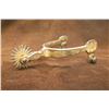 Image 5 : Star Marked Hand Forged Steel Beurmann Spurs- Engraved- 20 Point Rowels