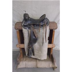 Marked Bona Allen Established Service Kids Saddle- 12"- Stirrup Leather Needs Repair