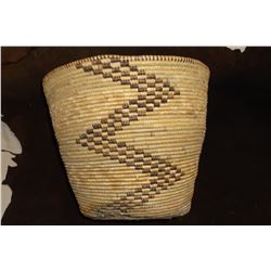 Tightly Woven SW Basket- Bottom Has Been Repaired- 12"H x13"W