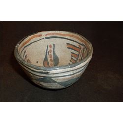 Small SW Pottery Bowl- 4"W X 2.25"H