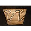 Image 1 : Museum Quality Imbricated Basket-  Vancouver Isle Region- 8" H X 11"W X 8"D