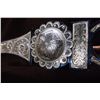 Image 2 : Marked B Slash B Silver Inlaid Bit- Arizona Cheek- Spoon Mouth- Slobber Bar