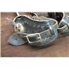 Image 7 : Unmarked Overlaid and Engraved Spurs- Pearls- Chap Guards- Stamped Spur Straps with Nickel Conchos