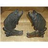 Image 2 : Fish Andirons- 12"H X 15"L