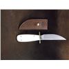 Image 2 : Marbles Marked Knife and Sheath- Blade 4.5"- Handle 4.5"
