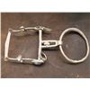 Image 8 : Unmarked Silver Inliad Ring Bit- Slobber Bar