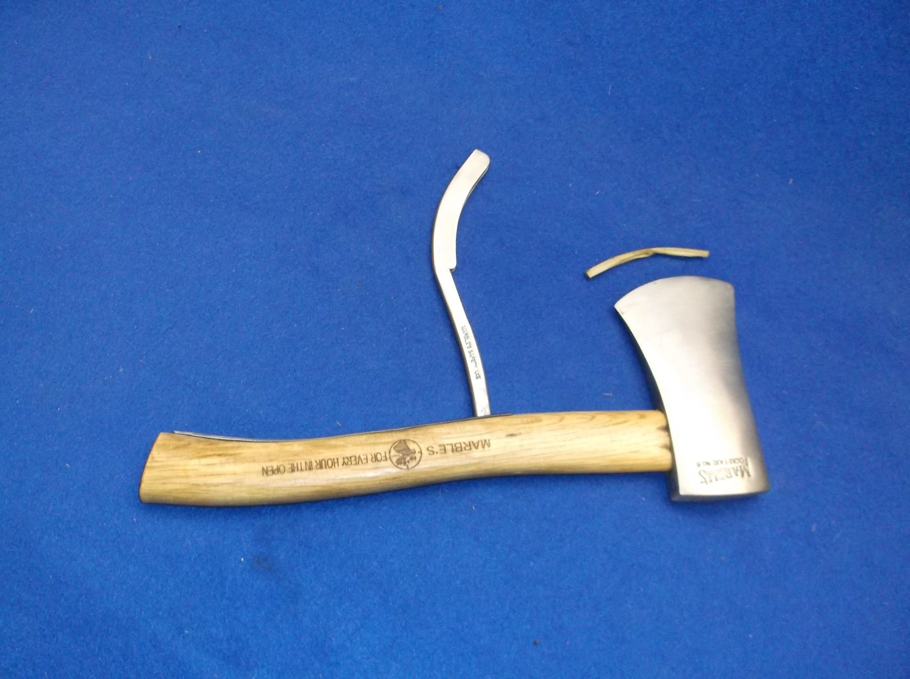 Marked Marbles Pocket Axe No. 6 Hatchet Handle Marked Marbles for