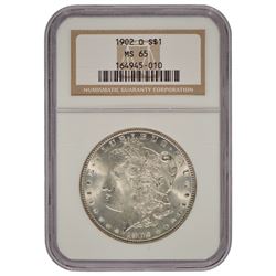 1902-O $1 Morgan Silver Dollar Coin NGC MS65