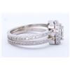 Image 3 : Platinum 1.41ctw GIA Cert Diamond Ring