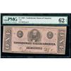 Image 1 : 1863 $1 Confederate States of America Note PMG 62EPQ