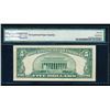 Image 2 : 1953B $5 Legal Tender Star Note PMG 66EPQ