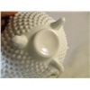 Image 3 : Fenton Hobnail Ruffle Edge Footed Dish