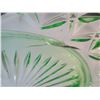 Image 4 : Green Vasaline Glass Relish Dish