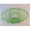 Image 6 : Green Vasaline Glass Relish Dish