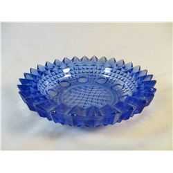 Blue Indiana Glass Ash Tray