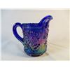 Image 2 : Carnival Glass Rose Pattern Pitcher