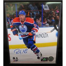Ryan Smyth Edmonton Oilers Signed 8x10 Glossy
