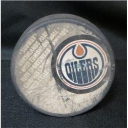 2006 Oilers Minor Hockey Week Hockey Puck