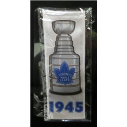 1945 Toronto Maple Leafs Mini Stanley Cup Banner