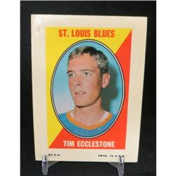 1970-71 Topps/OPC Sticker Stamps #4 Tim Ecclestone