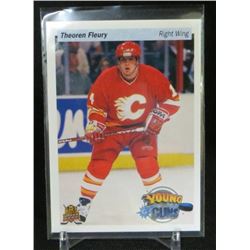 14-15 UD 25th Anniversary Young Guns Theo Fleury
