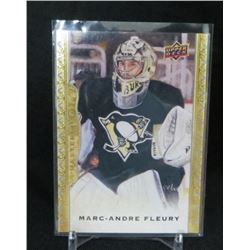 2014-15 UD Masterpieces #38 Marc-Andre Fleury