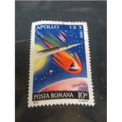Romania Apollo Postage Stamp