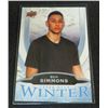 Image 1 : 2016 Upper Deck Winter #W3 Ben Simmons