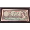 Image 1 : 1954 Canadian $1 Replacment Banknote UNC