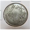 Image 1 : 1947 Canadian King George Silver 50 Cent Coin