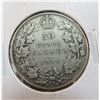 Image 1 : 1918 Canadian King George Silver 50 Cent Coin