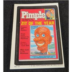 1985 Topps Wacky Packs "Pimple" Sticker