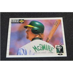 1994 Collector's Choice #525 Mark McGwire