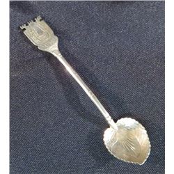 Silver .800 Djakarta Souvenir Spoon 13 Grams