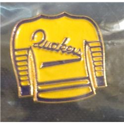 Saskatoon Quakers Hockey Jersey Design Pin
