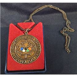 1976 Canadian Olympics Bronze Replica Medal