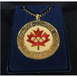 1976 Canadian Olympics Gold Replica Medal