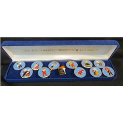 XV Olympic Winter Games Calgary 88 Set Of 12 Pins