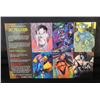Image 1 : DC Villains uncut 6 Card Promo Sheet  10"x7"