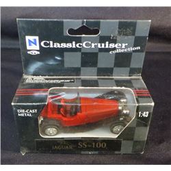 Jaguar SS-100 1:43 Scale Die-Cast Car