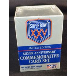 Super Bowl XXV Limited Edition Silver Anniversary