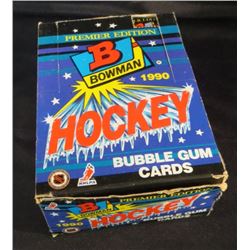 1990 Bowman Hockey Premier Edition Box