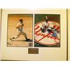 Image 1 : MICKEY MANTLE FRAMED MLB PRINT GIANTS