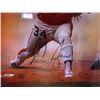 Image 2 : TEXAS LEGENDS SIGNED FRAMED MLB PRINT - ROGER CLEMENS/NOLAN RYAN